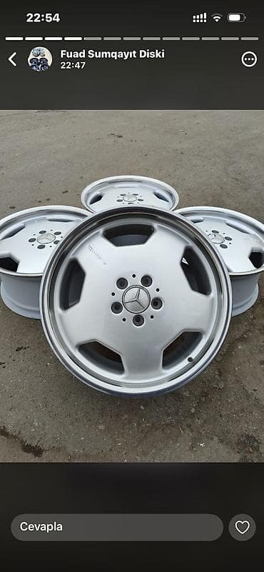 mercedes vita: Disk Mercedes-Benz R 18, 5 Boltlu — 1