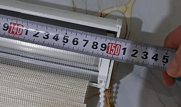 paltar asma: Zebra jalüz pərdə – krem/bej rəngdə, zolaqlı və tamörtülü rejimlər — 4