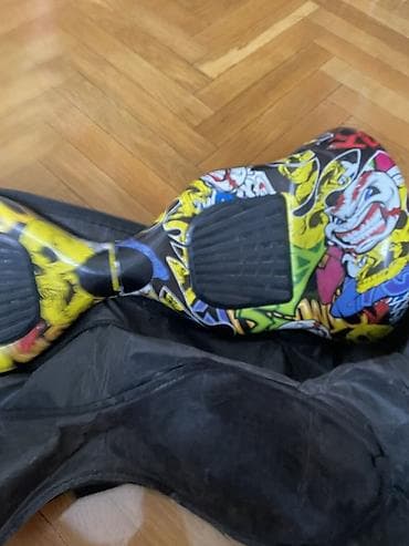 hover bohart: Qrafiti naxışlı 2 təkərli hoverboard + daşıma çantası - Rəngarəng — 3