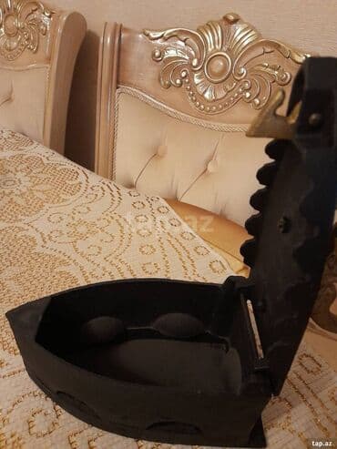 qədimi qəpiklər: Kömür ütüsü - Qedimi komur utusu. Antikdir. Latun islemeli — 3