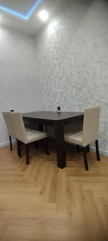 acılan stol: Qonaq masası, Açılan, Taxta, Dördbucaq masa — 5