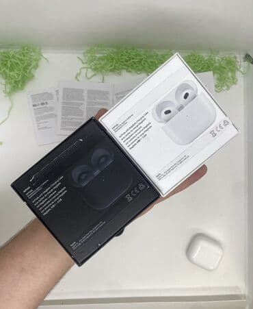 airpods 3 qiymeti: Yeni Simsiz (Bluetooth) Qulaqcıqlar, Apple — 10