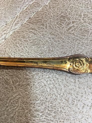 столовые приборы: Məhsul: Sovet istehsalı masa çəngəlləri dəsti Təsvir: - 6 ədəd — 4