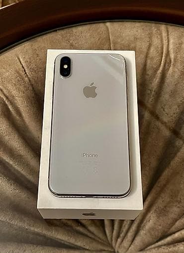 telefon iphone 11: IPhone X, 64 GB, Gümüşü, Sənədlərlə — 2