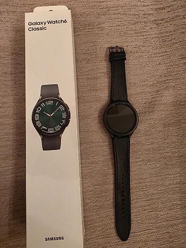 galaxy watch 4 classic: Smart saat, Samsung, Sensor ekran, rəng - Qara — 3