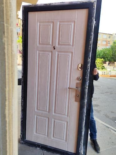 acar az: Dəmir giriş qapısı – komplekt karkasla - Material: möhkəm metal — 4