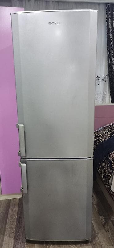 soyuducular mini: İşlənmiş 2 qapılı Beko Soyuducu Satılır, rəng - Boz — 1