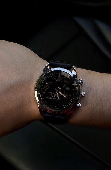 sensor saatlar: Emporio Armani kişi qol saatı – klassik və idman üslubunun birləşməsi — 2