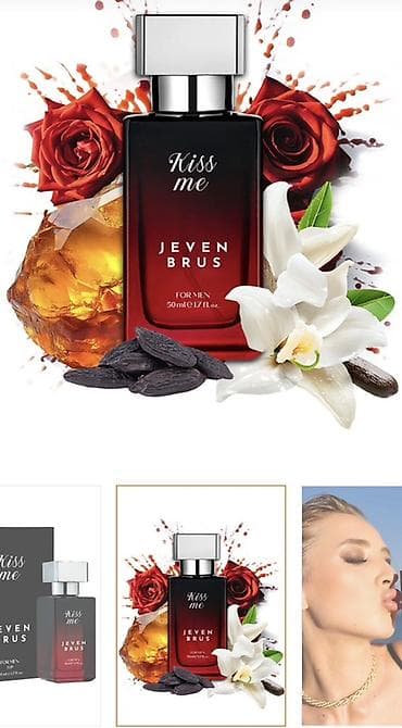 ayaqqabilar kisi ucun: Kiss Me Jeven Brus – kişi ətiri (EDP) - Həcm: 50 ml (1.7 fl. oz.) - — 6