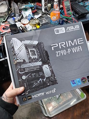 Digər ehtiyat hissələri: ASUS PRIME Z790-P WIFI anakarti - Çipset: Intel Z790 - Prosessor — 1