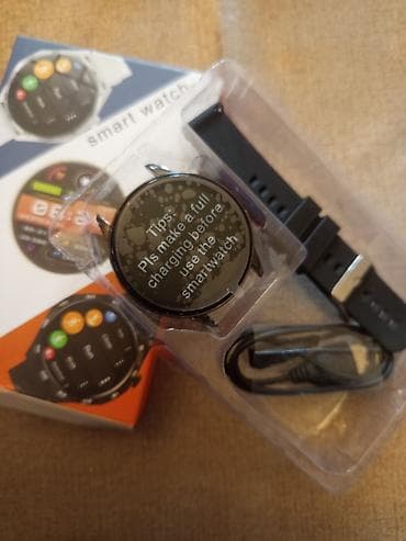 Smart saat, Smart, Sensor ekran, rəng - Qara