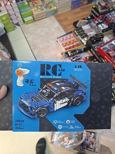 oyuncag: RC Car Building Block – Uzaqdan İdarəetməli Konstruktor Maşın Setləri — 1