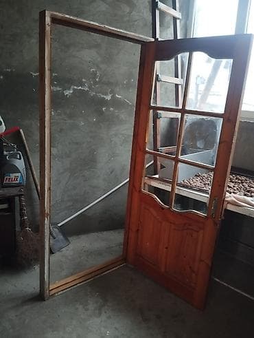 qapi taxda: İşlənmiş Otaq qapısı Çərçivə ilə, Zəmanətsiz, Ödənişli çatdırılma — 3