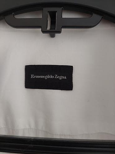 plaş cadır: Köynək, Ermenegildo Zegna, rəng - Ağ — 2