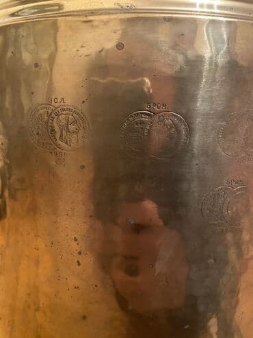 simavar: Qedim antikvar samovardir. Rusiya car imperiyası dovrunun Botasov — 7