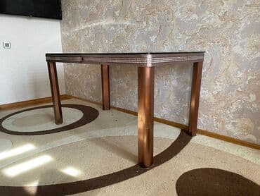 Stullar: Metbex stolu satilir.olcusu 135 x 80 sm.ustu temperli qalin — 6