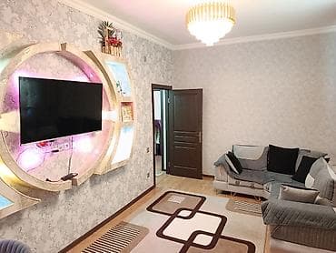 3 otaqlı mənzil – zövqlü interyer və rahat planlama - Geniş qonaq