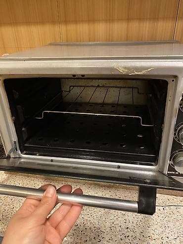 Duxovkalar: Duxovka Efba, Elektrik, rəng - Boz, Ayrıca dayanan — 4