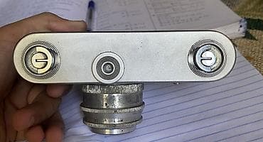 sumqa: Zorkiy-4 film fotoaparatı - 35 mm məxməri lent üçün telemetrik — 5