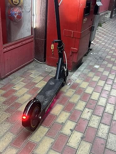 Elektrik skuter – Speed Hunters temalı dizayn - Güclü LED ön fara və — 2