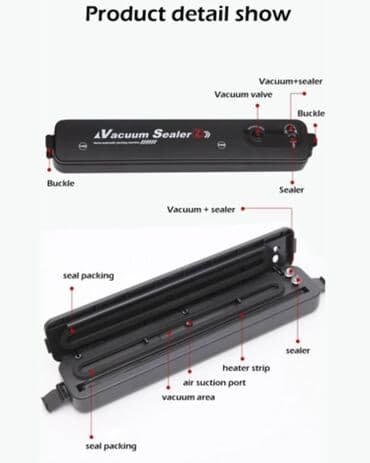 meyve qurudan gorenje: Vakuum qablaşdırıcı Vakuum qablaşdırıcı Sealer qida məhsullarının — 5