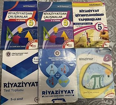 onluq: Riyaziyyat 5-ci sinif, 2024 il, Ünvandan götürmə, Pulsuz çatdırılma — 1