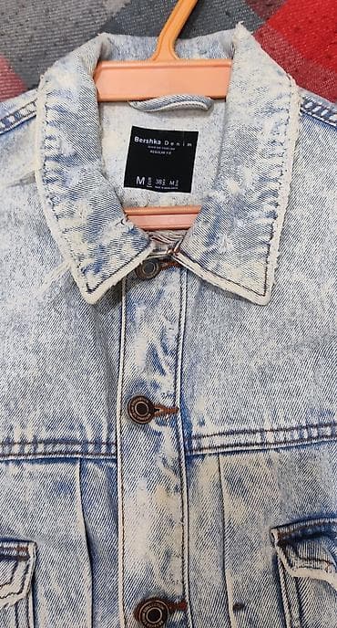 topdan geyim: Kurtka, Cins, Yaz, Bershka, M — 4
