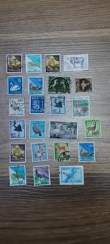 Velosipedlər: Mövzu: Heyvan və quş mövzulu markalar kolleksiyası – müxtəlif ölkələr — 1