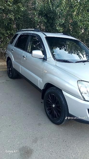 elektrik scooter qiymetleri: Kia Sportage 2008 - Kuzov: 5 qapılı SUV, relslərlə dam, arxa şüşələr — 6