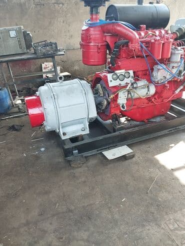 su çeni: Diesel elektrojen-set (stasionar çərçivə üzərində) - Güclü dizel — 1