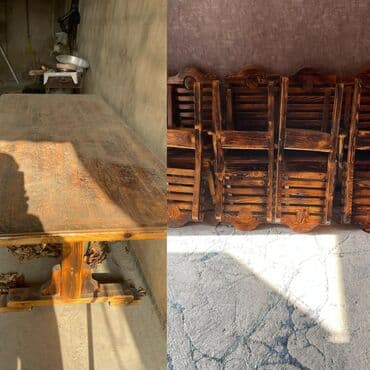 Qab-qacaq və mətbəx ləvazimatları: Xanim🥰⁰⁸⁸³ Bag evi ucun masa desti Yenidir demek olar(masanin uzeri — 1