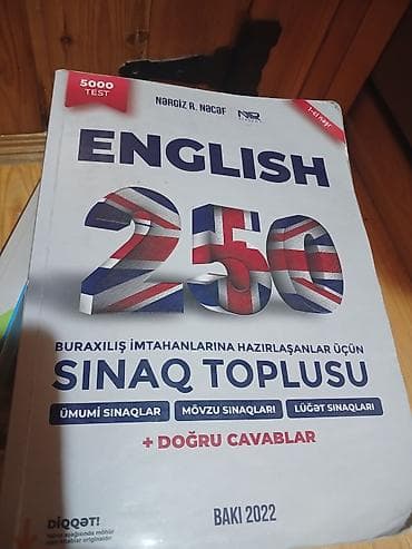 Abituriyentlər və məktəblilər üçün test və hazırlıq kitabları paketi