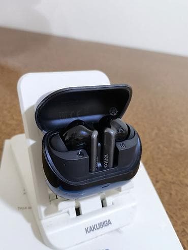 Qulaqcıqlar: İşlənmiş Simsiz (Bluetooth) Qulaqcıqlar, rəng - Qara — 2