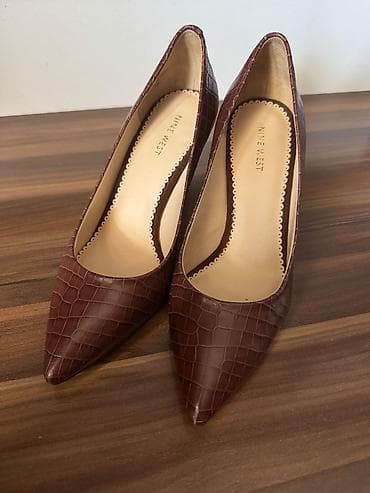 Tuflilər, Nine West, Ölçü: 39.5, rəng - Qəhvəyi, Yeni