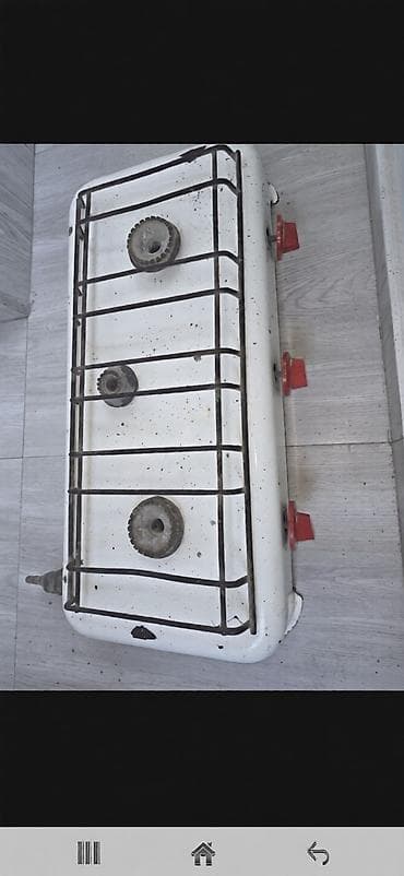 eltek soba: Qaz sobası Stolüstü, 3 gözlü — 2