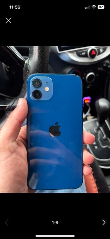 ipad mini 5 32gb: IPhone 12, 64 GB, Mavi, Face ID — 1