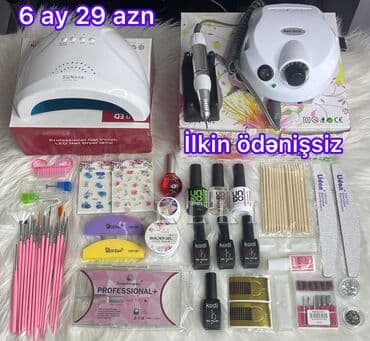 manikur lampasi: İlkin ödənişsiz🎀 Tək şəxsiyyət vəsiqəsi ilə🩷 6 ay 29 azn 🤩 3 və 18 — 1