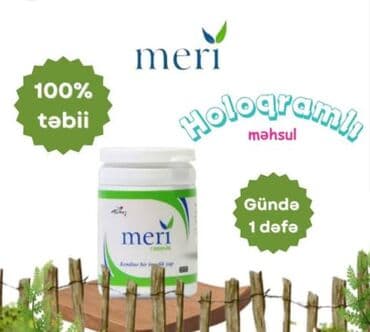boy artımı üçün vitamin: Məhsul: Meri Capsule – Türkiyə istehsalı, holoqramlı, 100% təbii — 1