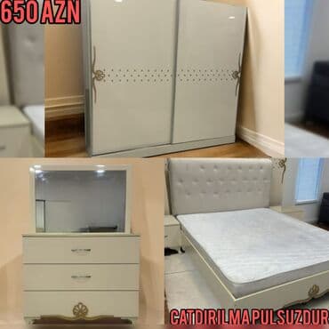 yataq taxt: *Sada* Yataq desti 650 Azn. Catdirilma Baki daxili pulsuz — 1