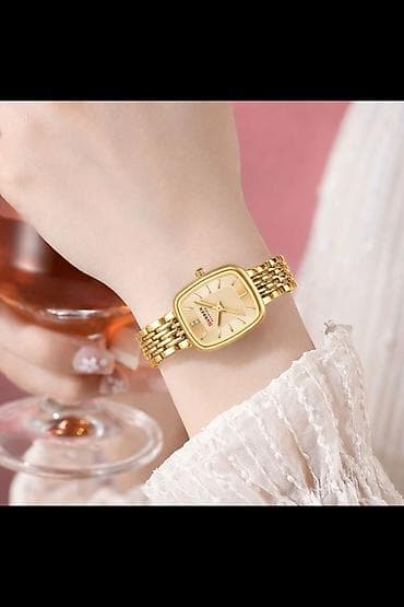 Yeni, Qol saatı, Curren, rəng - Qızılı — 3