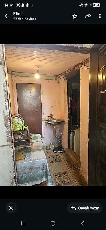 seherde kiraye evler: 20 kv. m, 1 otaqlı, Qaz — 5