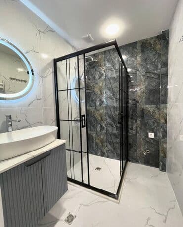 duş kabin toptan satışı: Yeni Üstü açıq kabina, Künc üçün, Pulsuz çatdırılma — 3