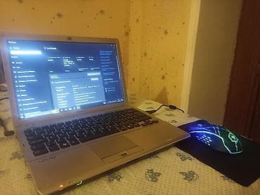 notebook adapter: Sony VAIO noutbuk Model: VGN-SR39VN_S Ekran: 13.3" OS: Windows 10 Pro — 1