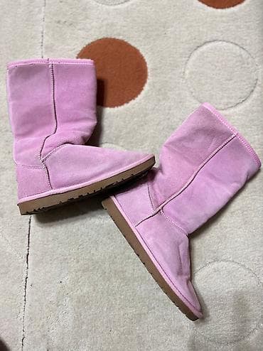 qadın sapaşkiləri: Çəkmə, Ölçü: 38, rəng - Çəhrayı, İşlənmiş — 5