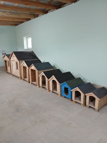 it yuvasi: Taxta heyvan evi/budkalar - Material: möhkəm taxta karkas — 2