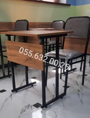 uşaq stol stul: Tədris kursları üçün stol stul desti masa və oturacaqlar dəstləri — 2