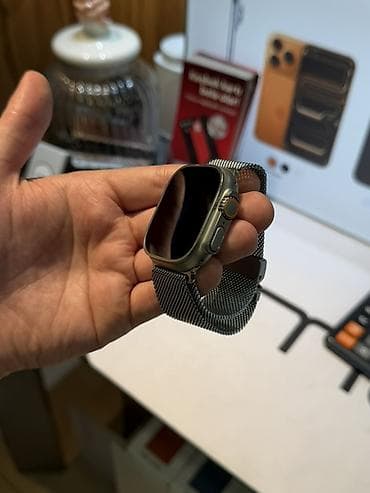 Smart saatlar: Smart saat, Apple, Sensor ekran, rəng - Gümüşü — 2