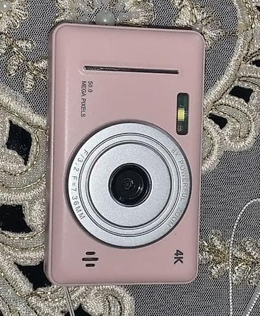 nokia 32: Pastel çəhrayı kompakt rəqəmsal kamera Xüsusiyyətlər: - 4K video — 4