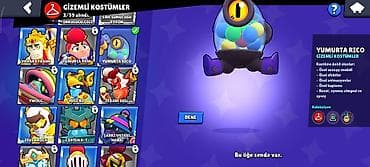 n12 pro: Brawl Stars oyun hesabı - Kupa yolu: 1918 kupa - Toplam prestij: 1 - — 5