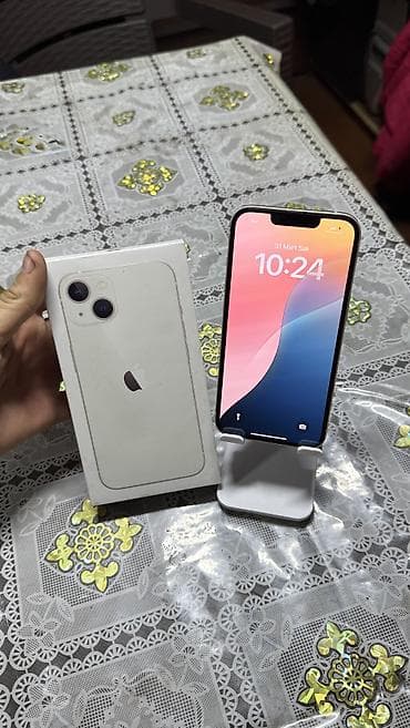 iphone 13 pto: IPhone 13, 128 GB, Ağ, Face ID, Sənədlərlə — 2